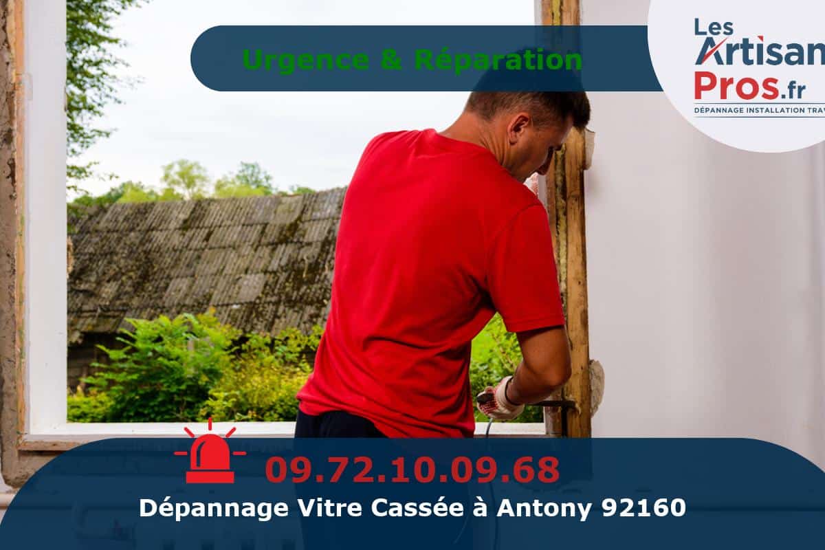 Dépannage de Vitrerie Antony