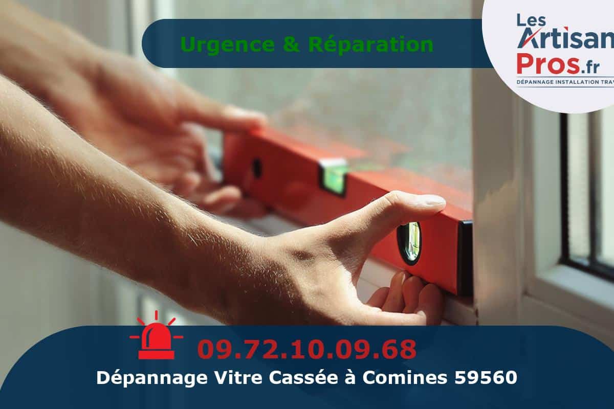 Dépannage de Vitrerie Comines