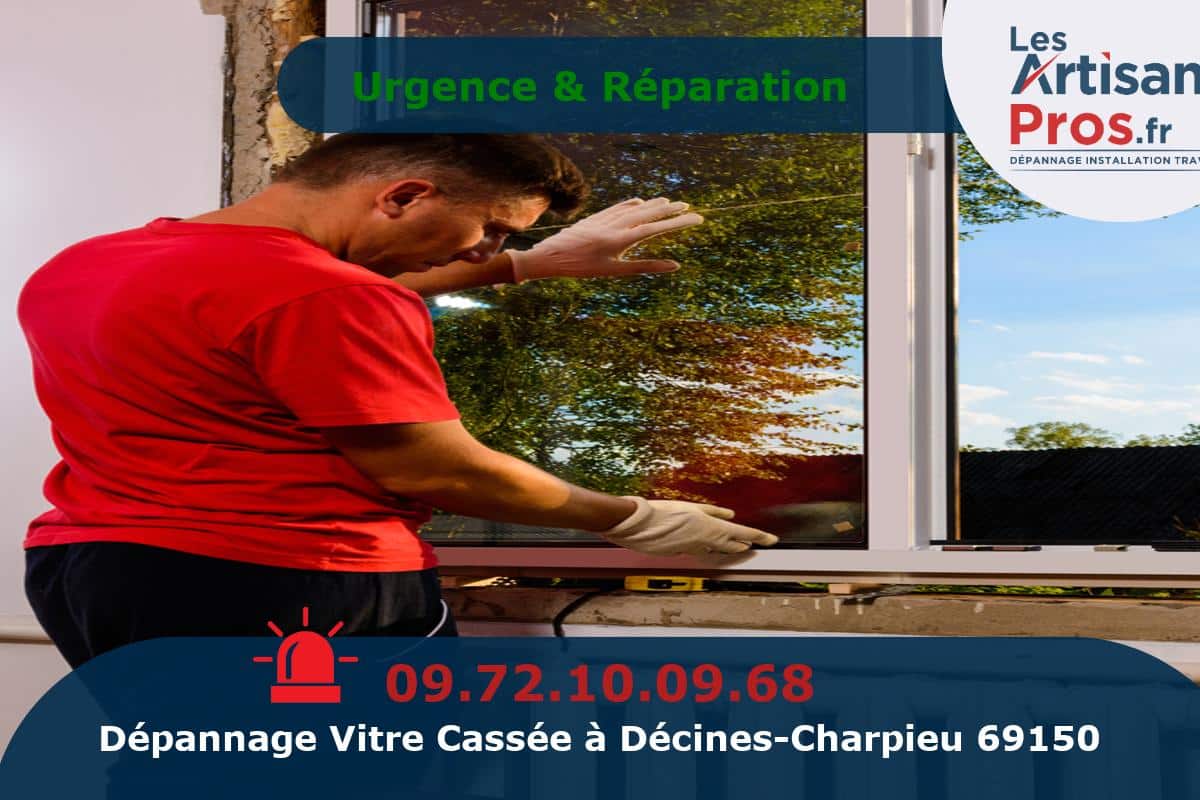 Dépannage de Vitrerie Décines-Charpieu