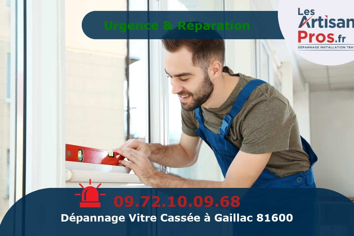 Dépannage de Vitrerie Gaillac