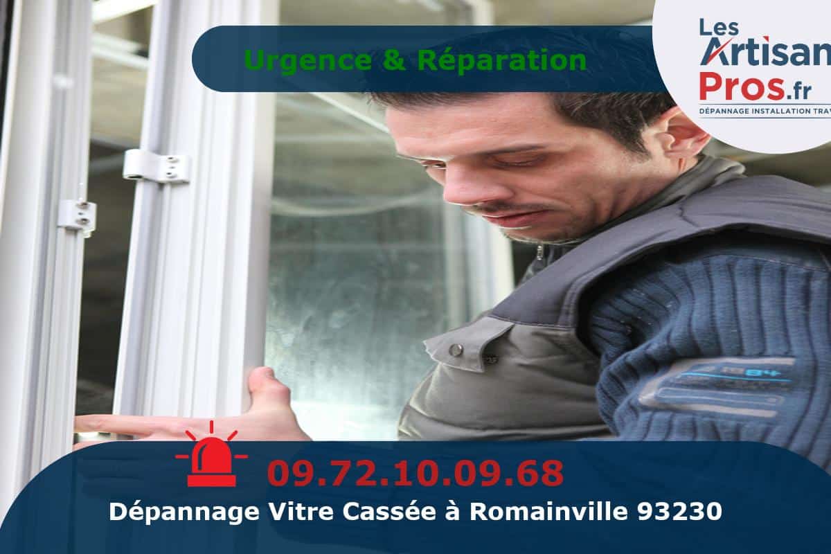 Dépannage de Vitrerie Romainville