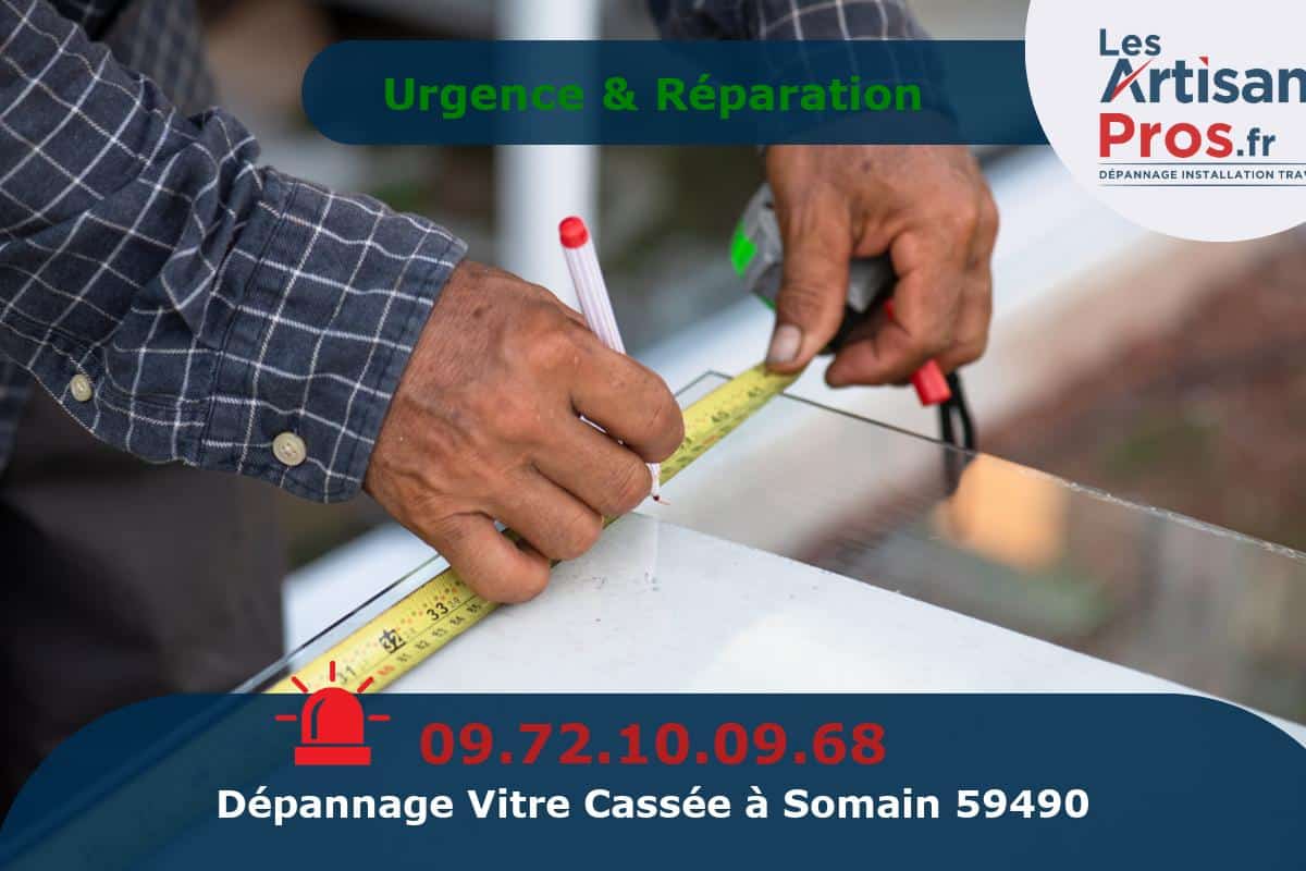 Dépannage de Vitrerie Somain