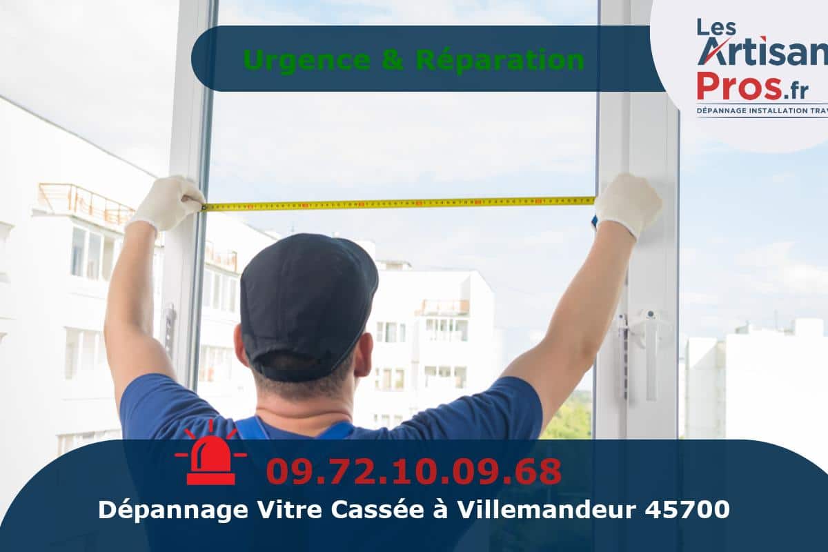 Dépannage de Vitrerie Villemandeur