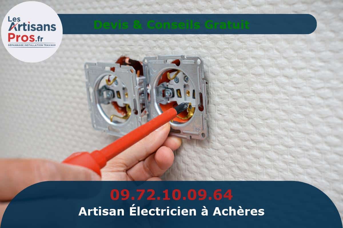 Électricien à Achères