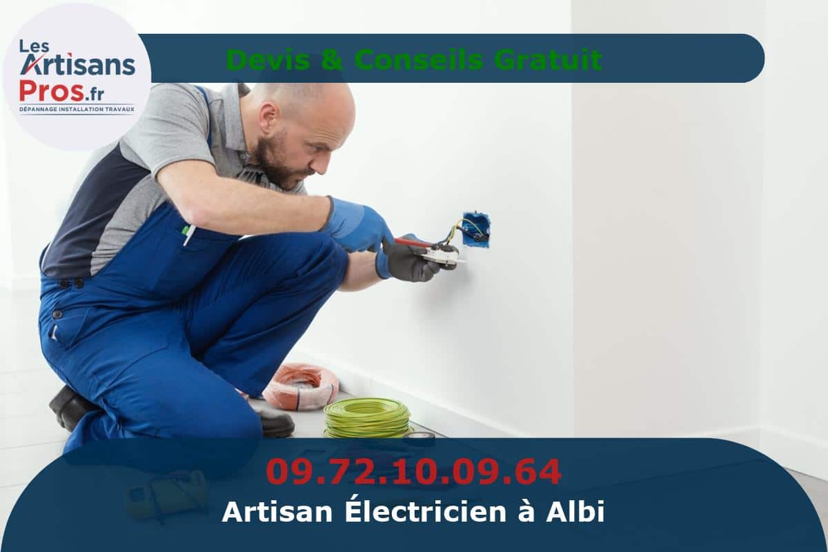 Électricien à Albi