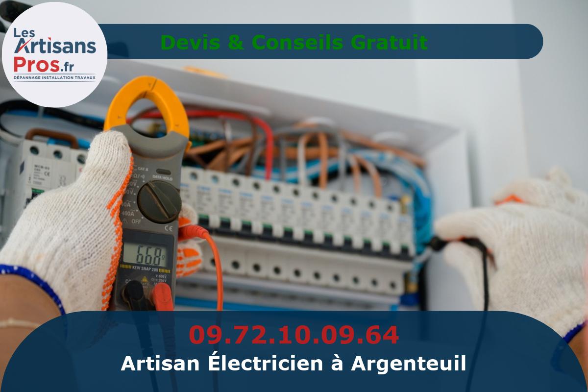Électricien à Argenteuil