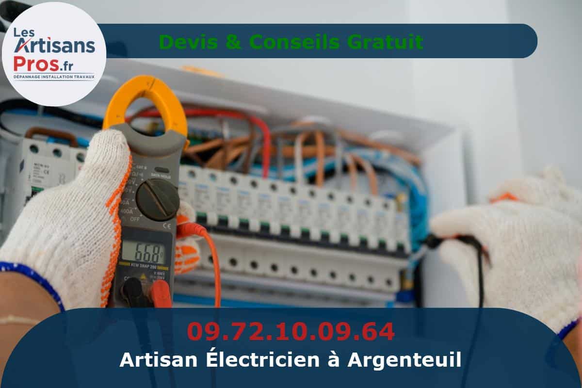 Électricien à Argenteuil