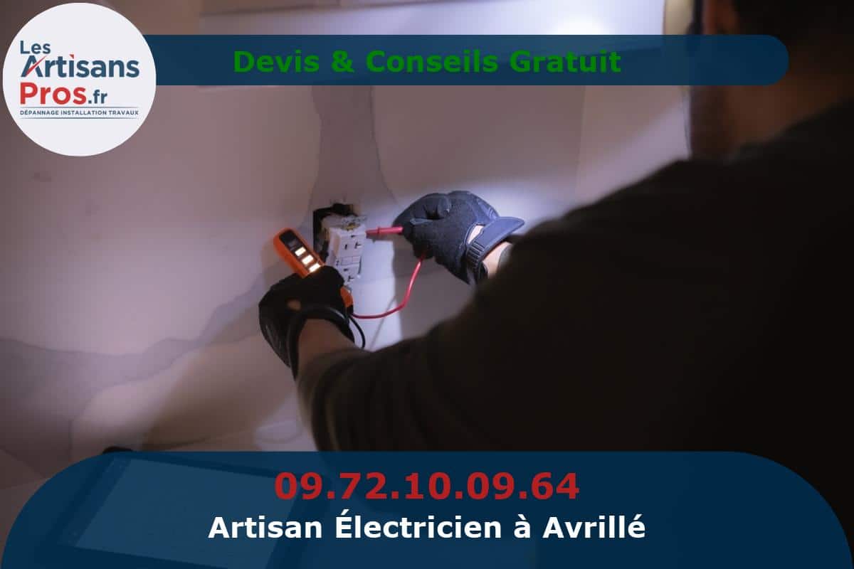 Électricien à Avrillé