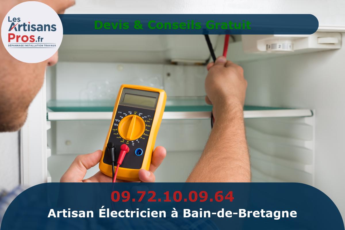 Électricien à Bain-de-Bretagne
