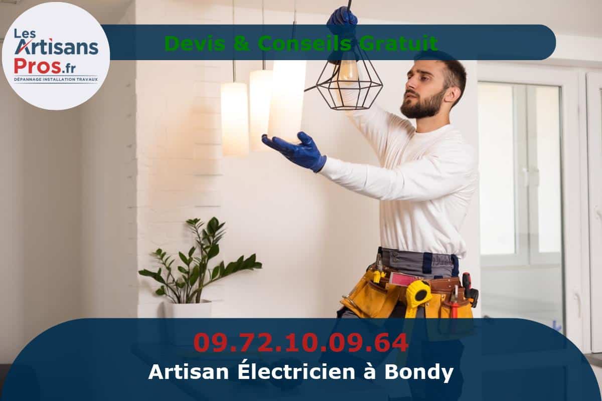 Électricien à Bondy