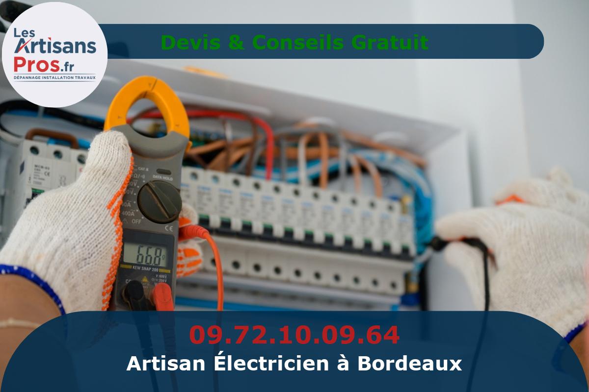 Électricien à Bordeaux