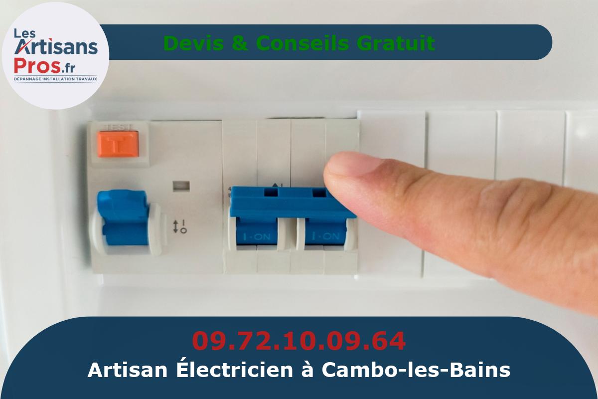 Électricien à Cambo-les-Bains