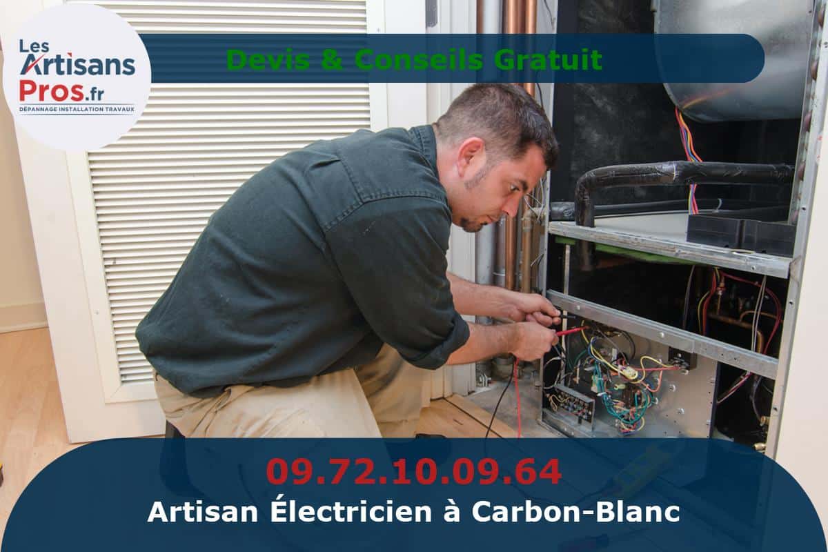 Électricien à Carbon-Blanc