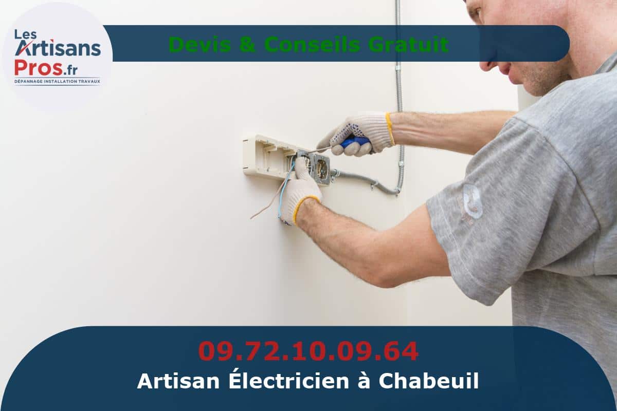 Électricien à Chabeuil