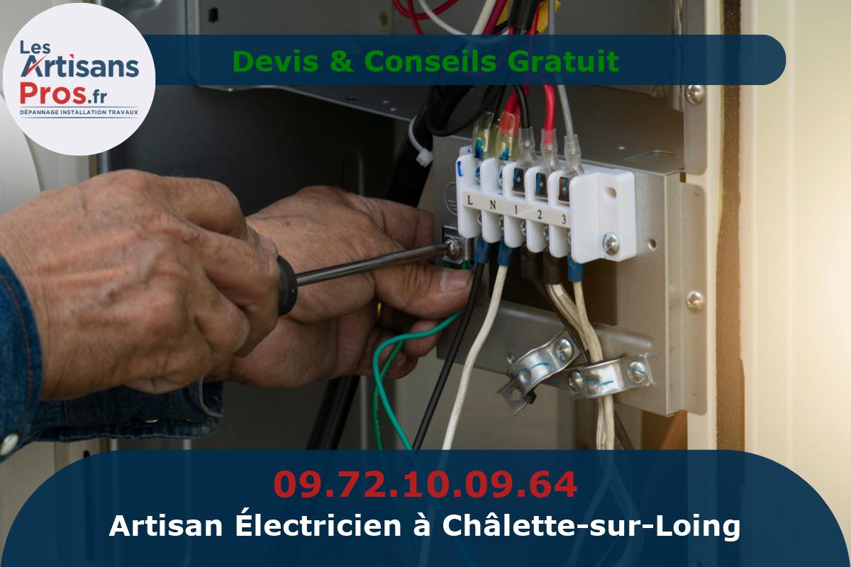 Électricien à Châlette-sur-Loing