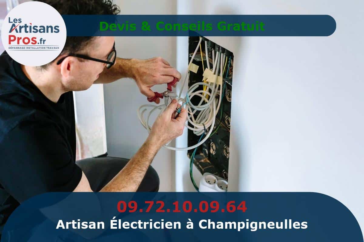 Électricien à Champigneulles