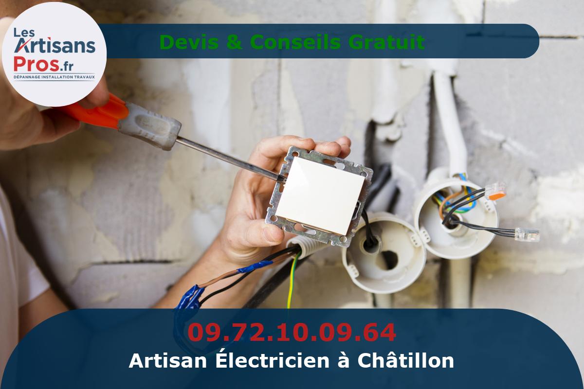 Électricien à Châtillon
