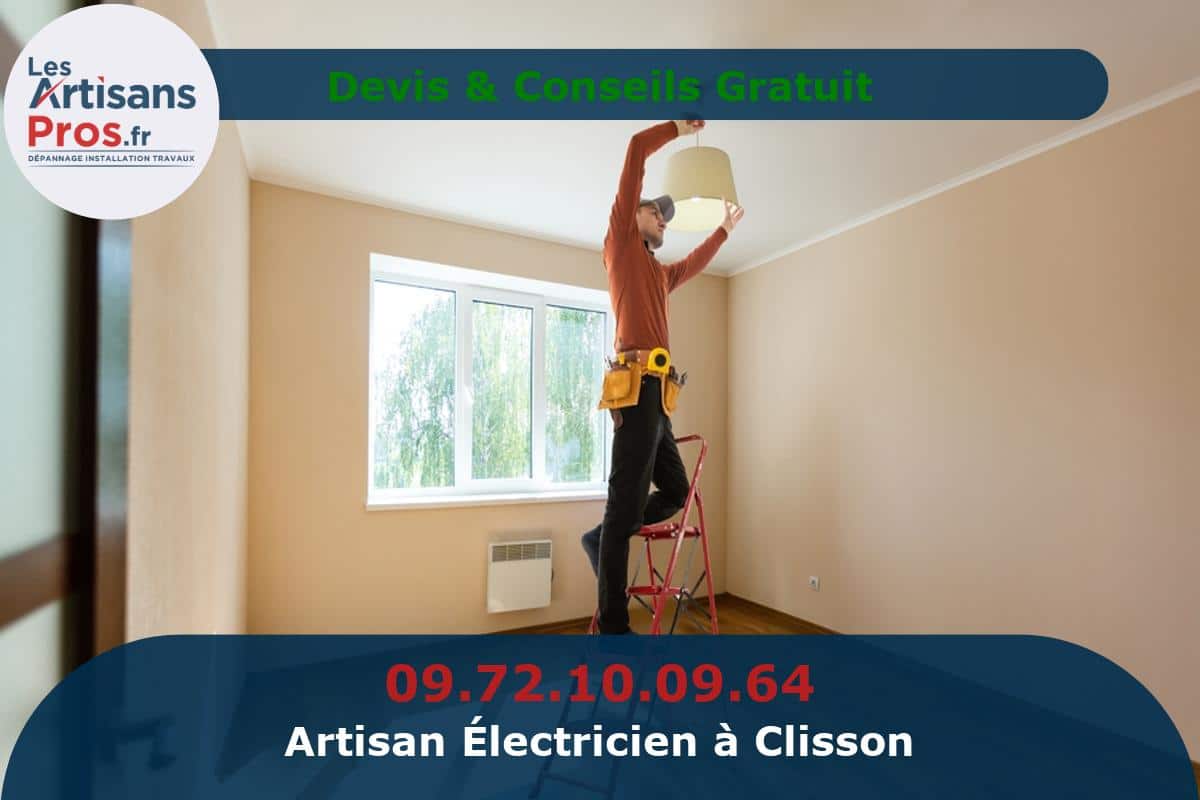 Électricien à Clisson