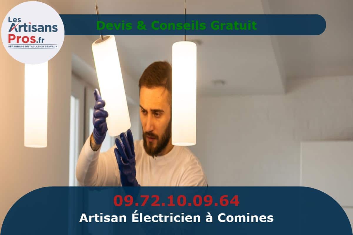 Électricien à Comines