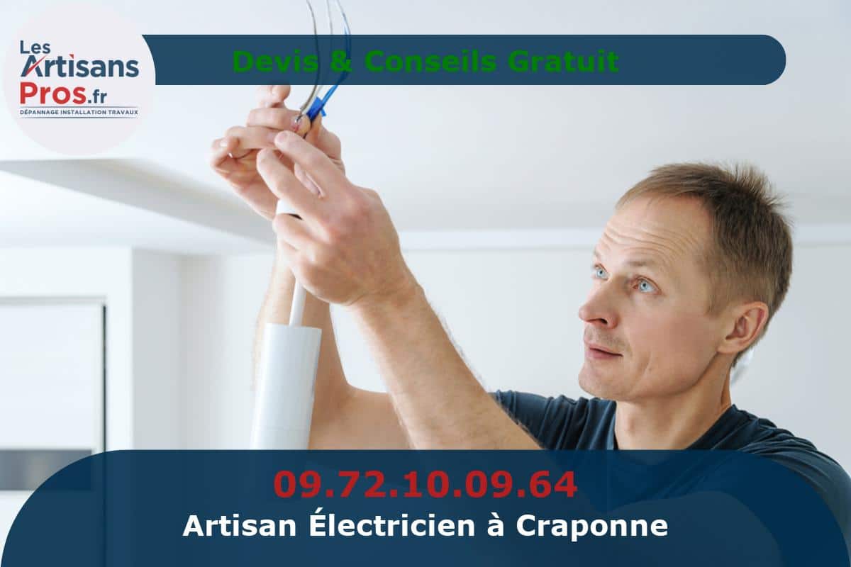 Électricien à Craponne