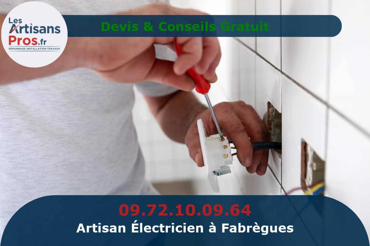 Électricien à Fabrègues