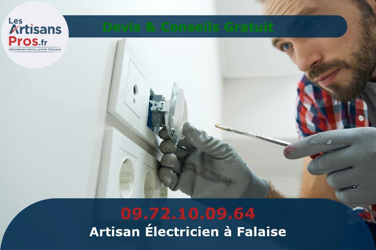Électricien à Falaise