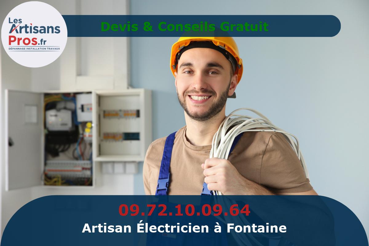 Électricien à Fontaine