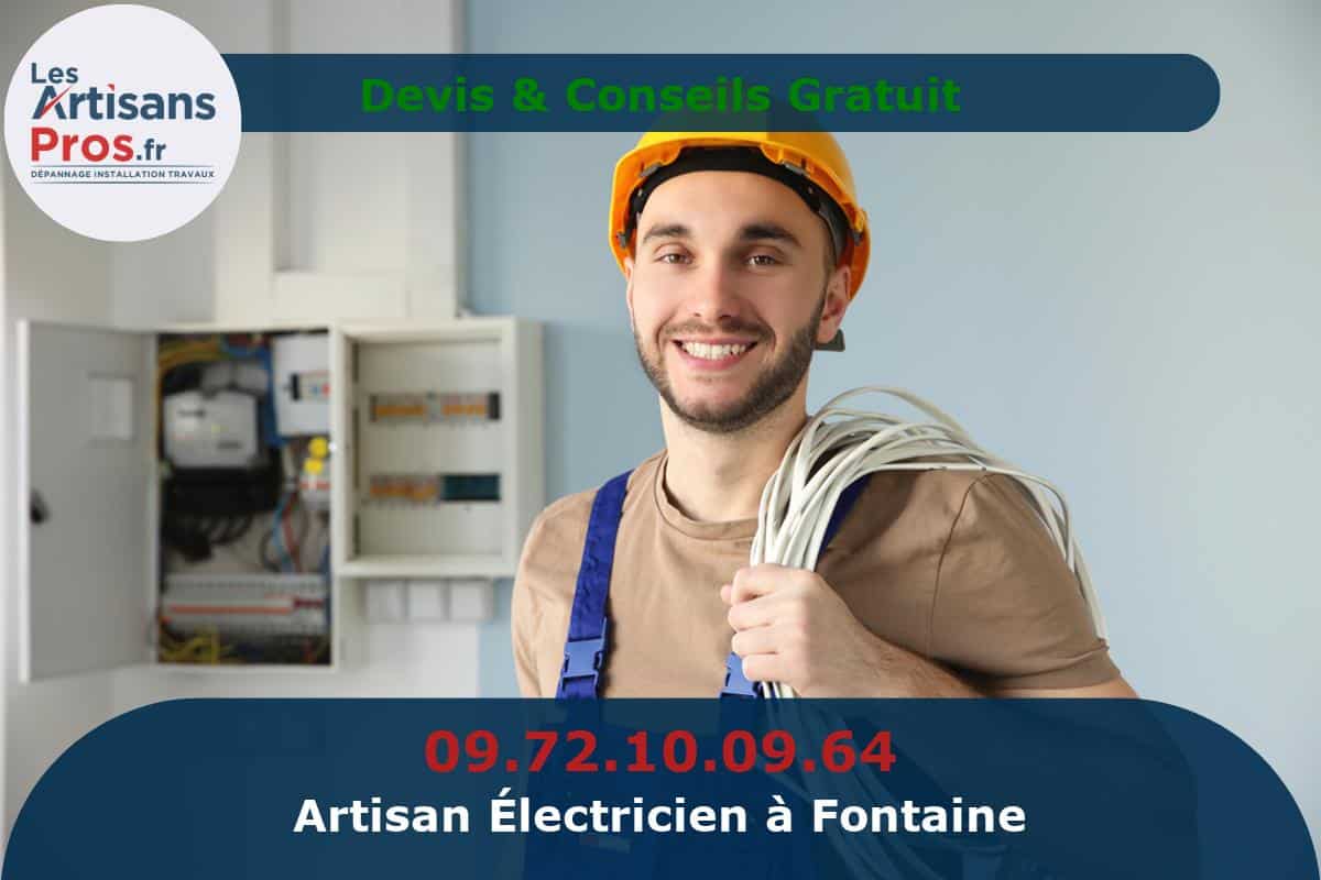 Électricien à Fontaine