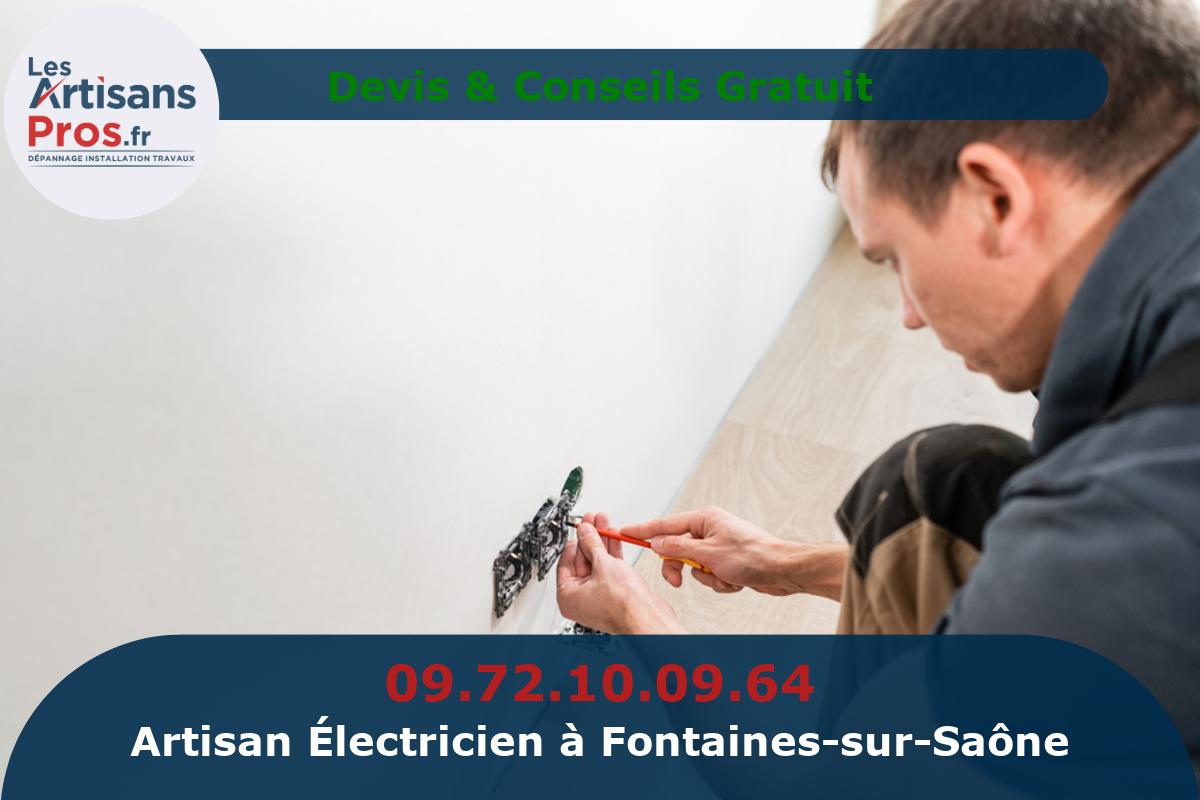Électricien à Fontaines-sur-Saône