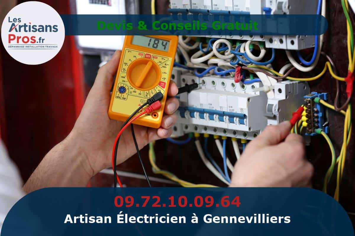 Électricien à Gennevilliers