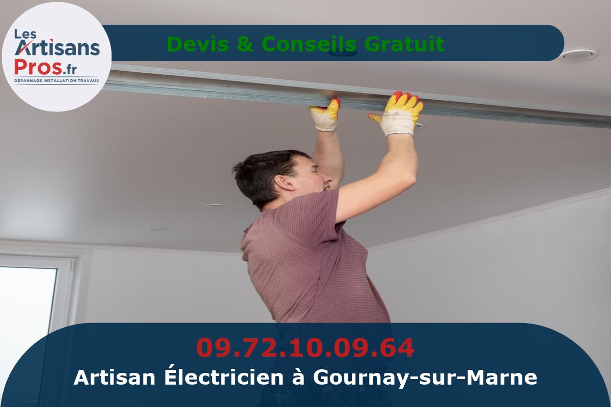 Électricien à Gournay-sur-Marne