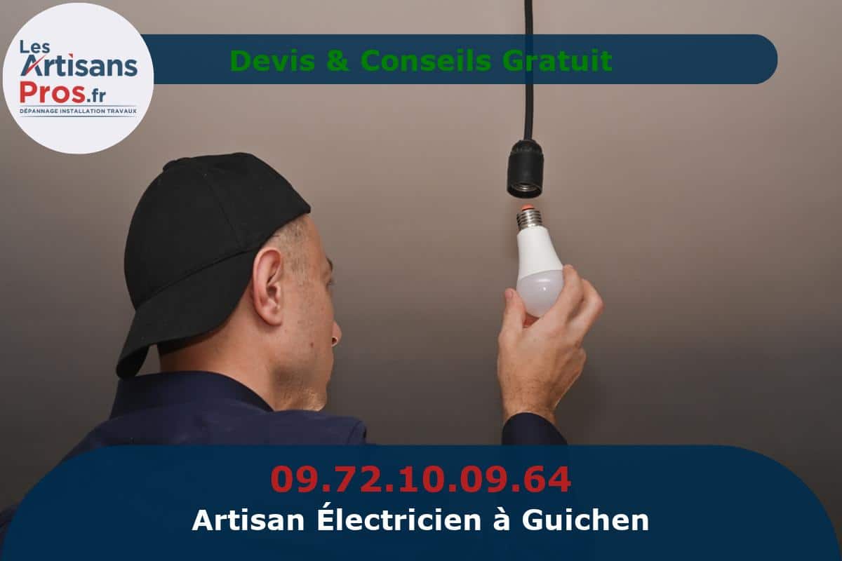 Électricien à Guichen