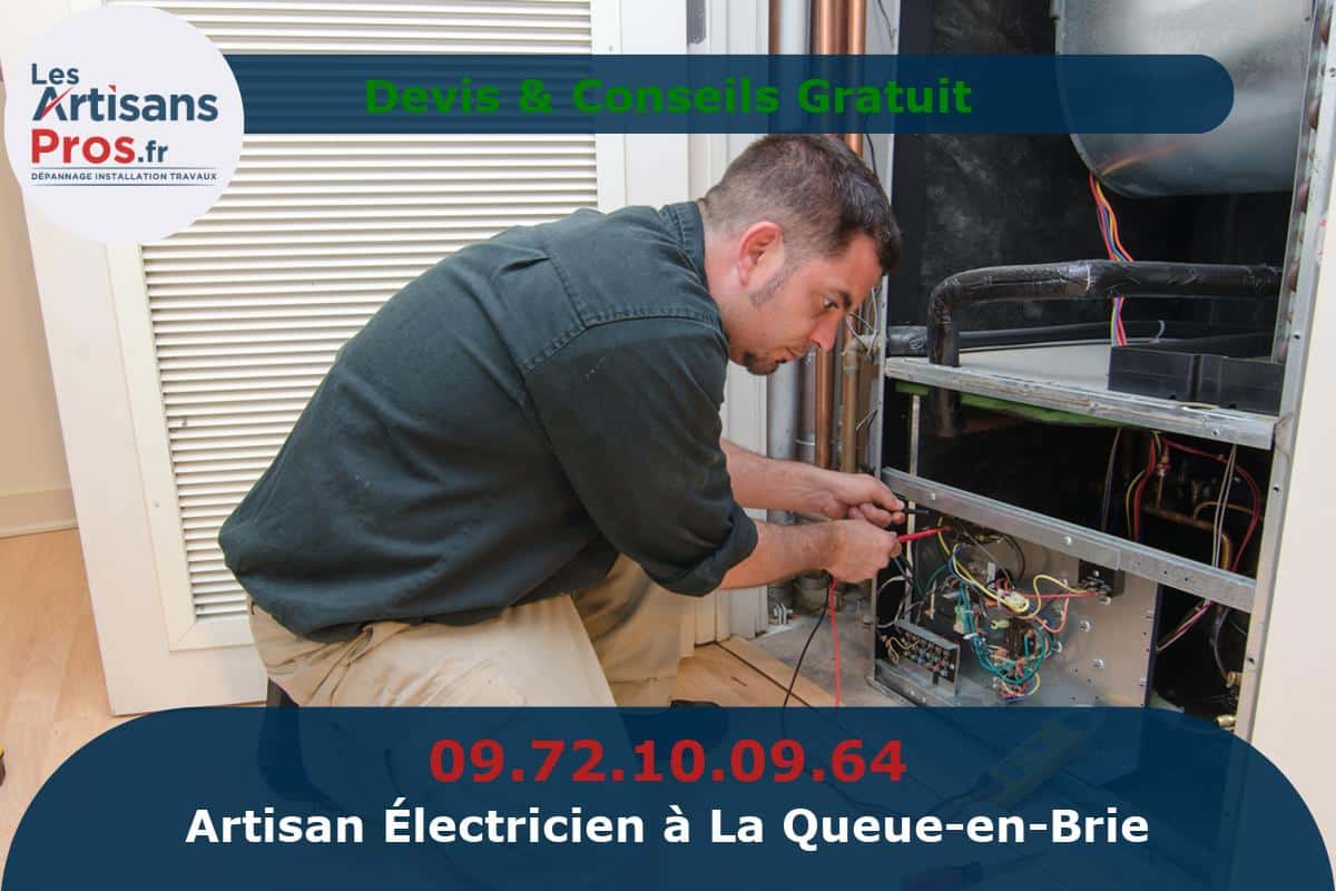 Électricien à La Queue-en-Brie