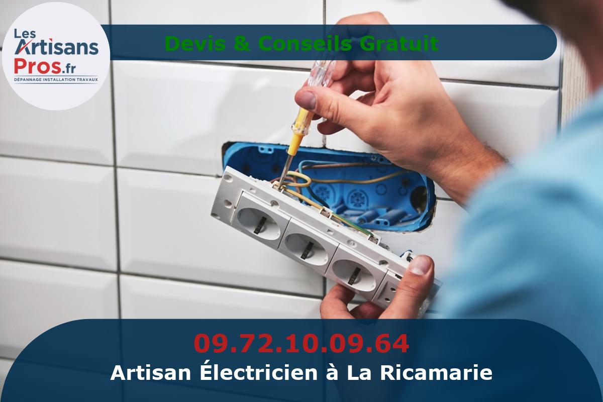 Électricien à La Ricamarie
