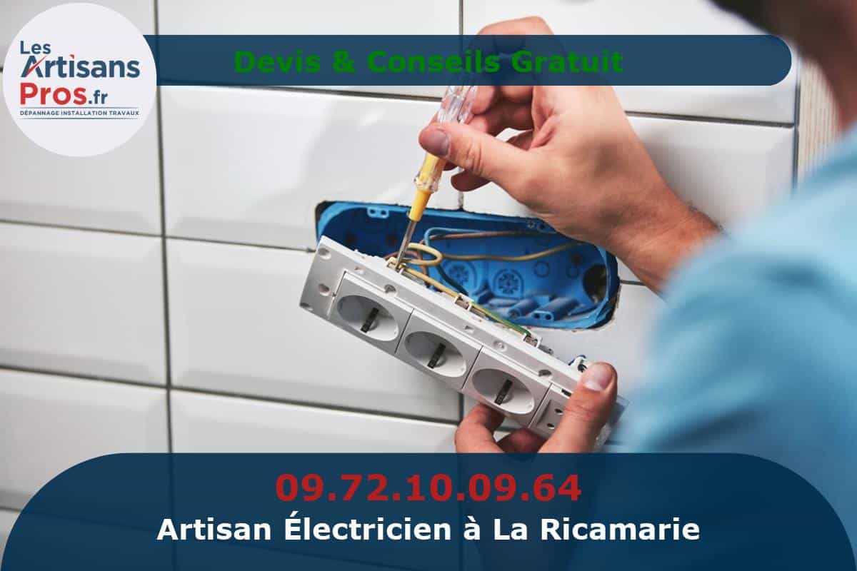 Électricien à La Ricamarie