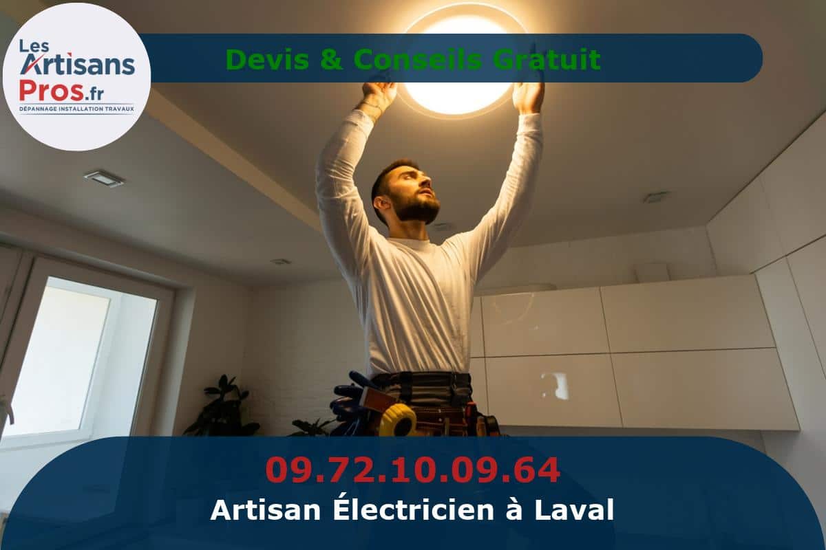 Électricien à Laval