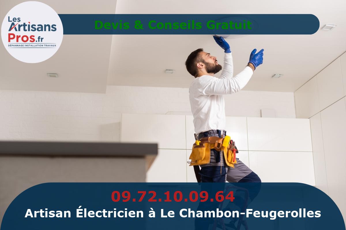 Électricien à Le Chambon-Feugerolles