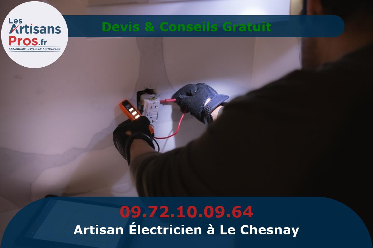 Électricien à Le Chesnay