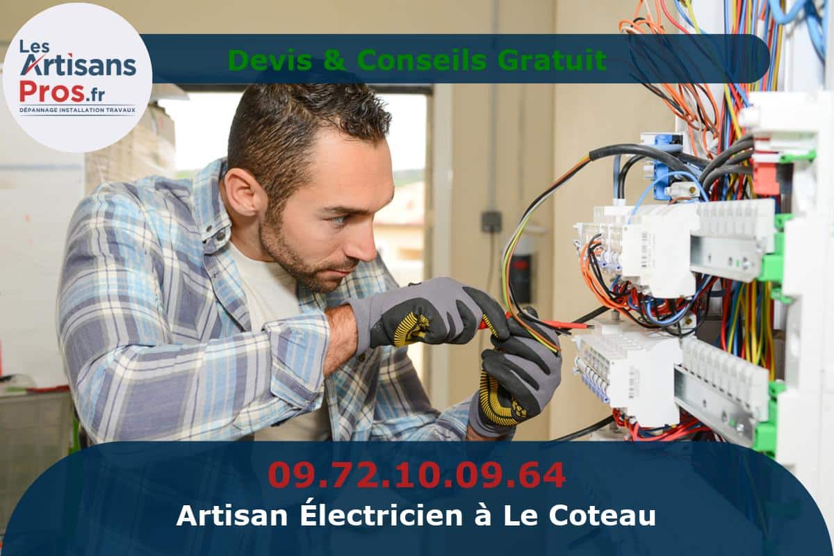 Électricien à Le Coteau