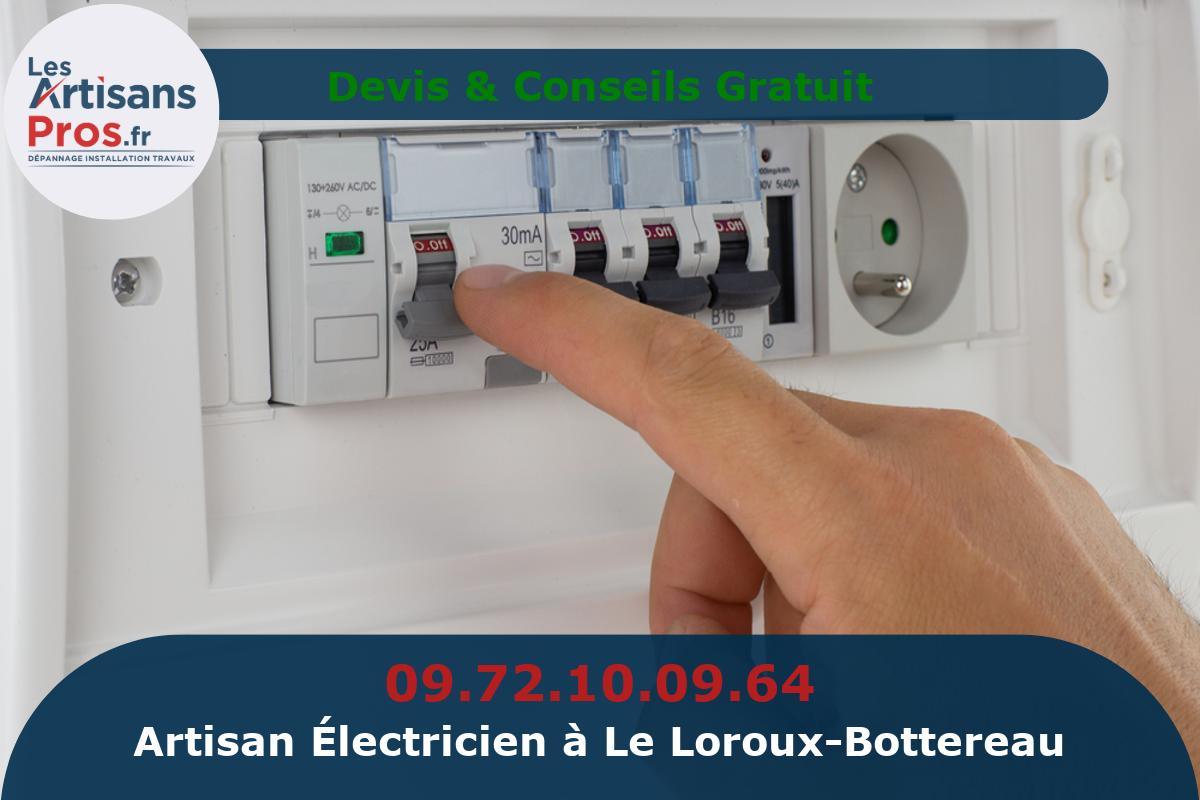 Électricien à Le Loroux-Bottereau