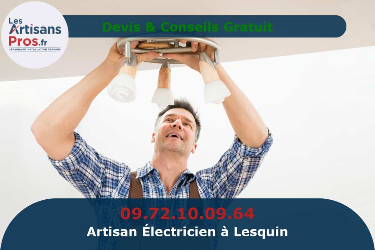 Électricien à Lesquin