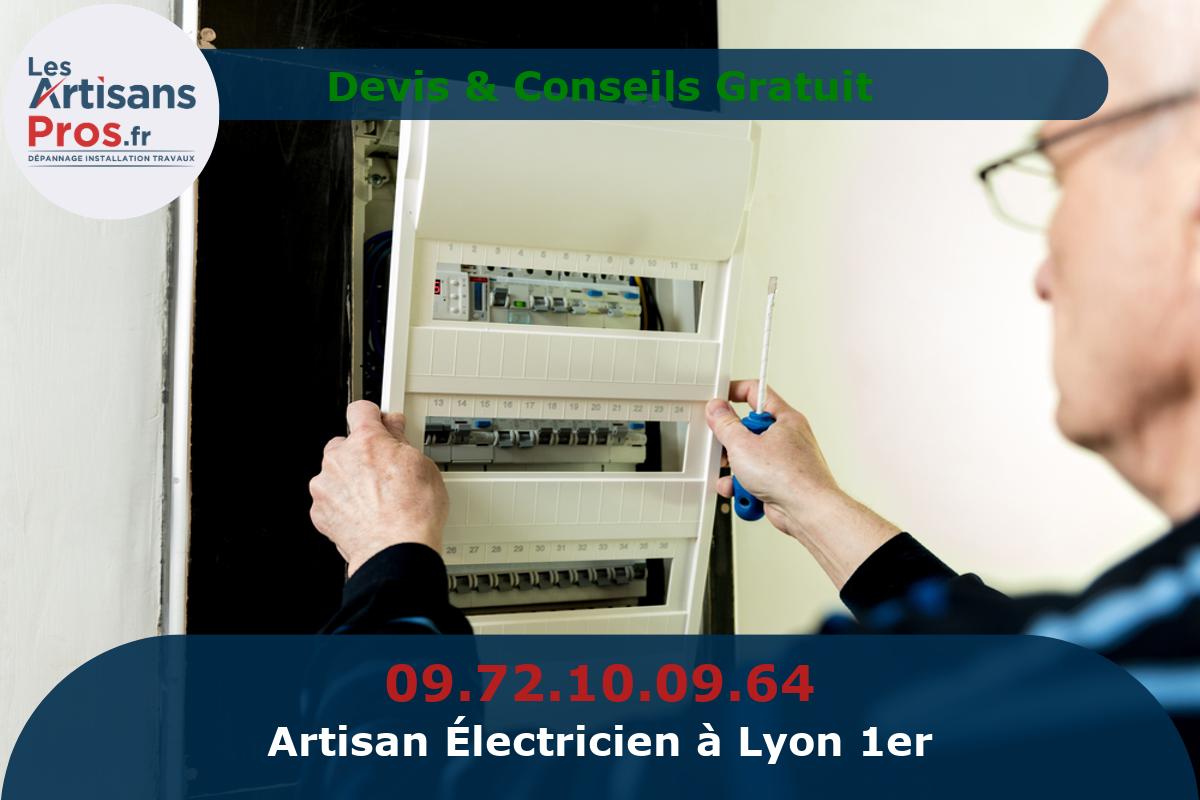 Électricien à Lyon 1er arrondissement