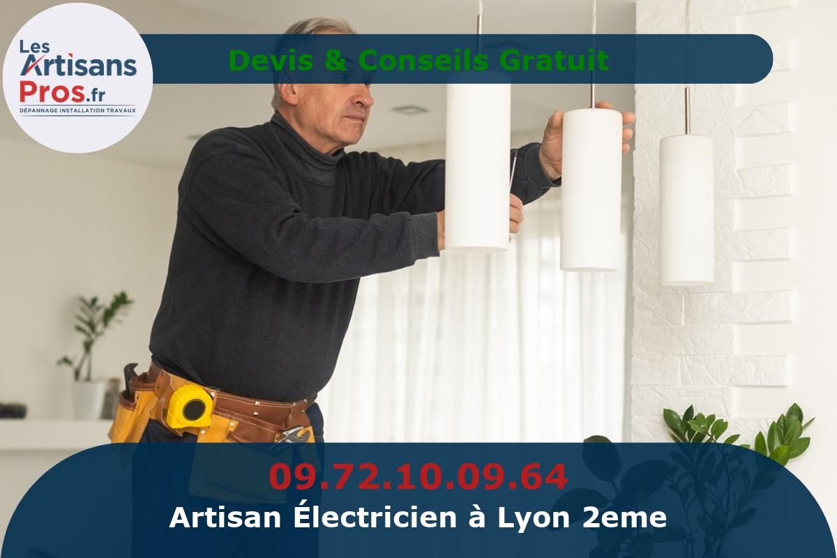 Électricien à Lyon 2eme arrondissement