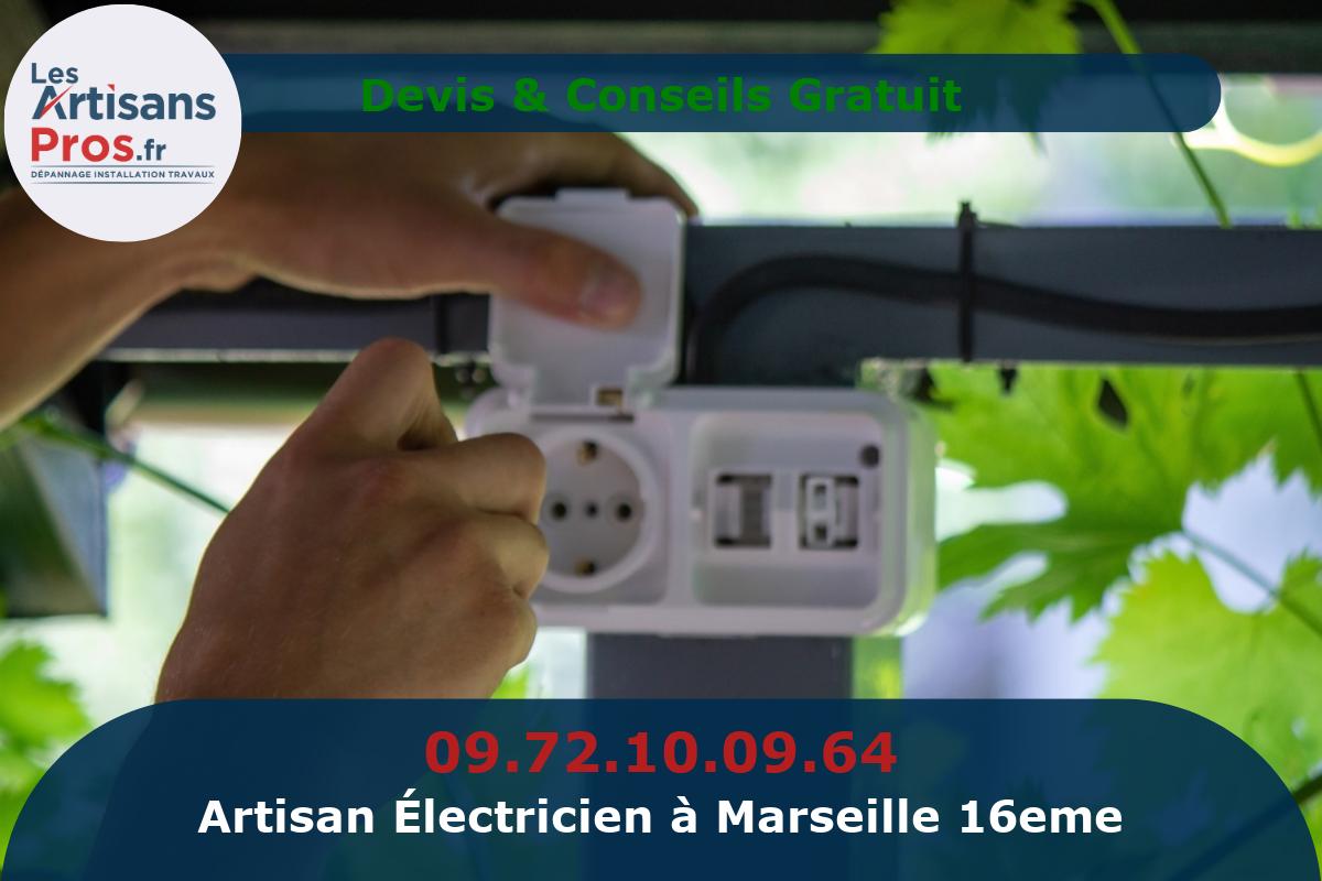 Électricien à Marseille 16eme arrondissement