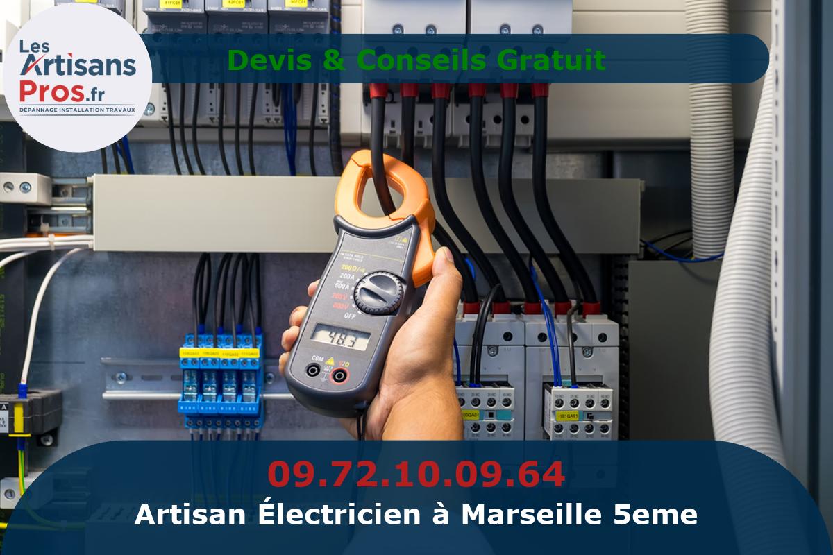 Électricien à Marseille 5eme arrondissement