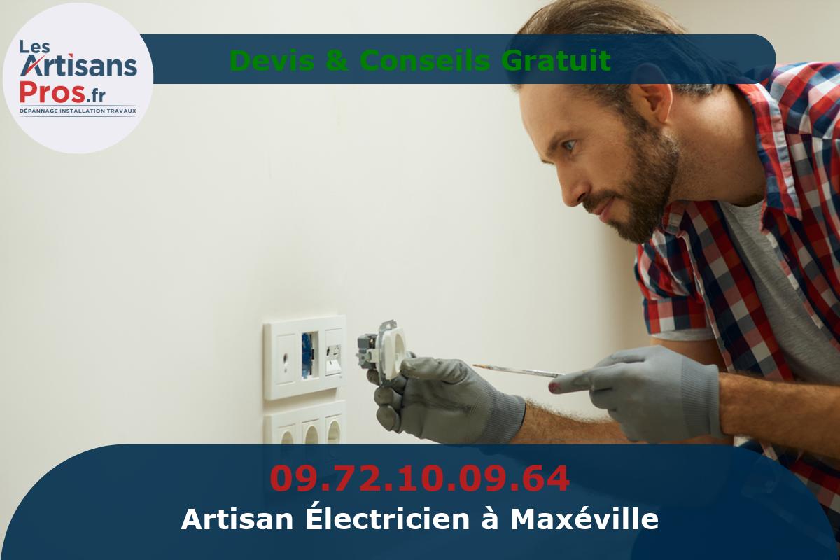 Électricien à Maxéville