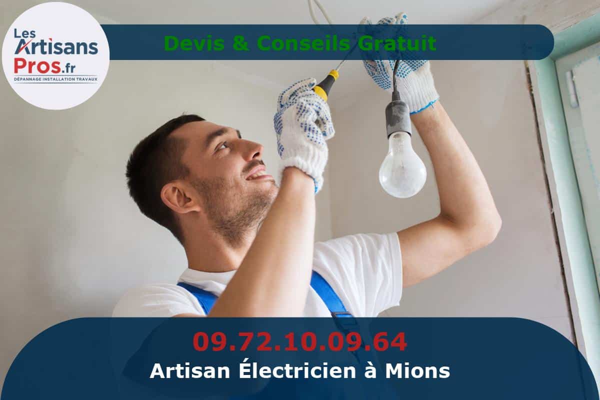 Électricien à Mions