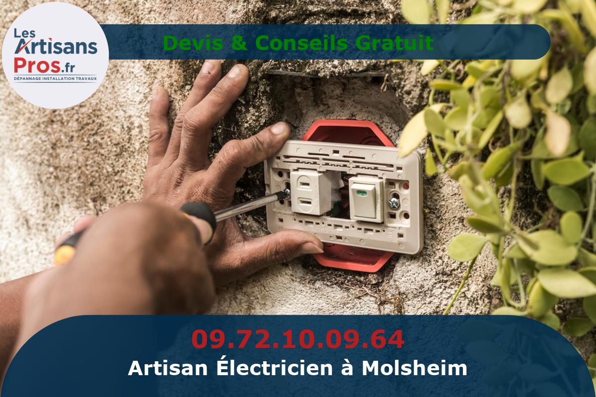 Électricien à Molsheim