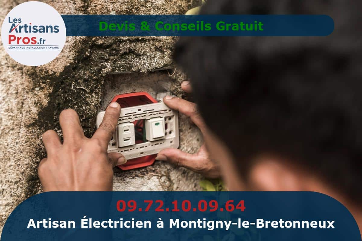 Électricien à Montigny-le-Bretonneux