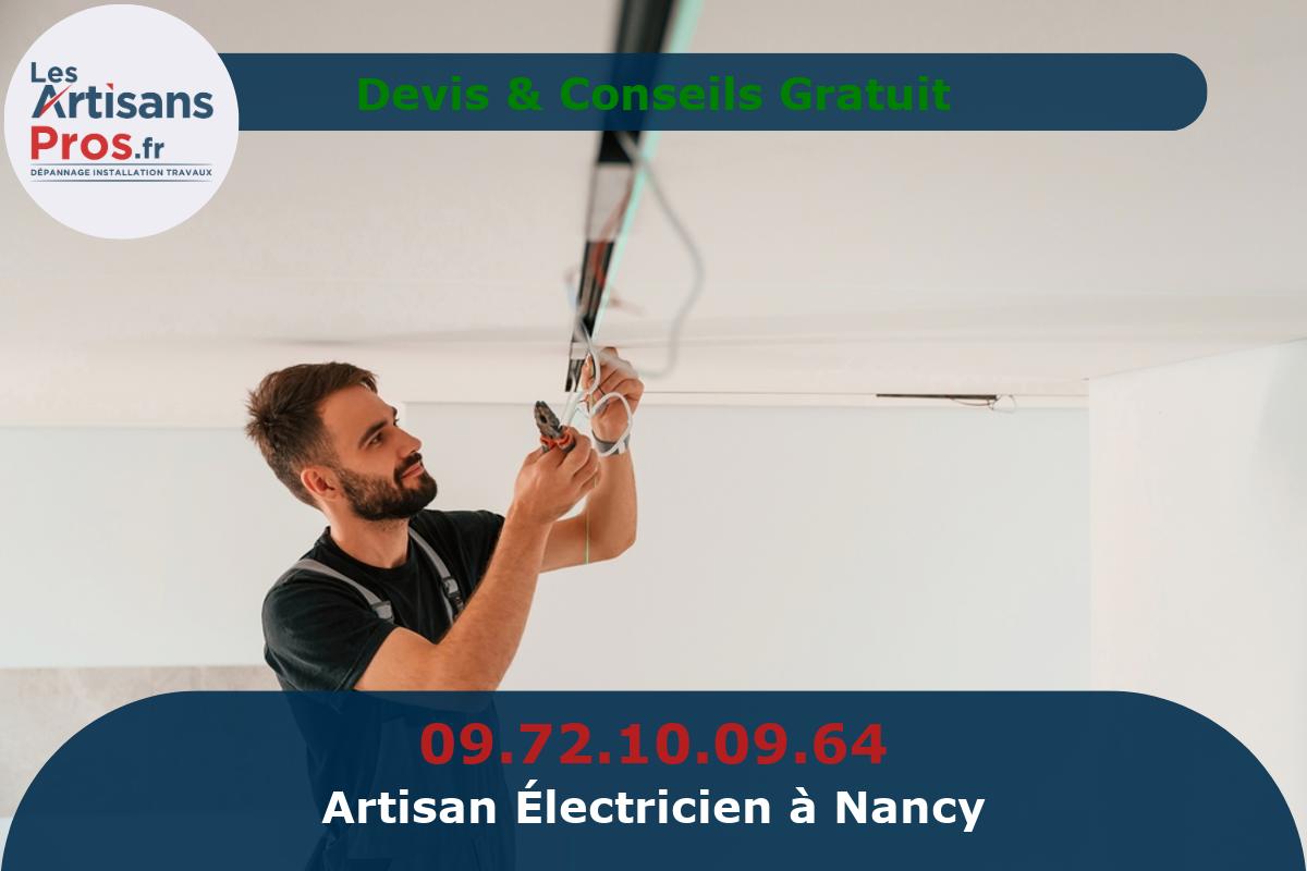 Électricien à Nancy